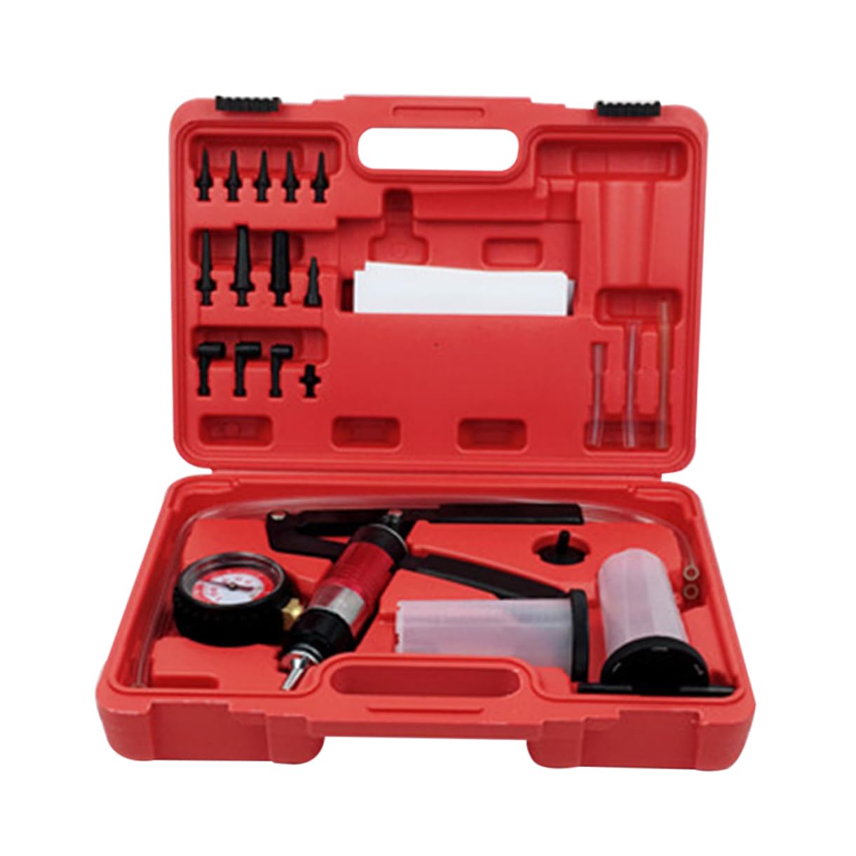 SUPVOX Brake Bleeder Kit car tools vacuum pump automotive auto tools hand tools automotive tools steam protection tool Hand-held Vacuum Pump brake suite Brake Lever