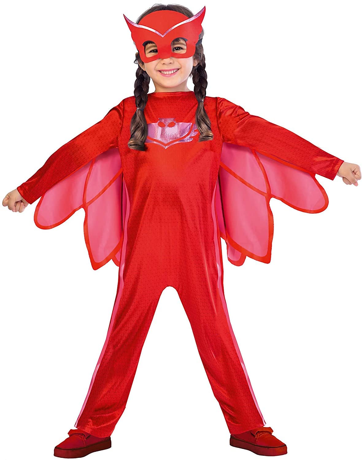 amscan Riethmuller Party Centre PJ Masks Owlette Costume for 3-4 Years Children