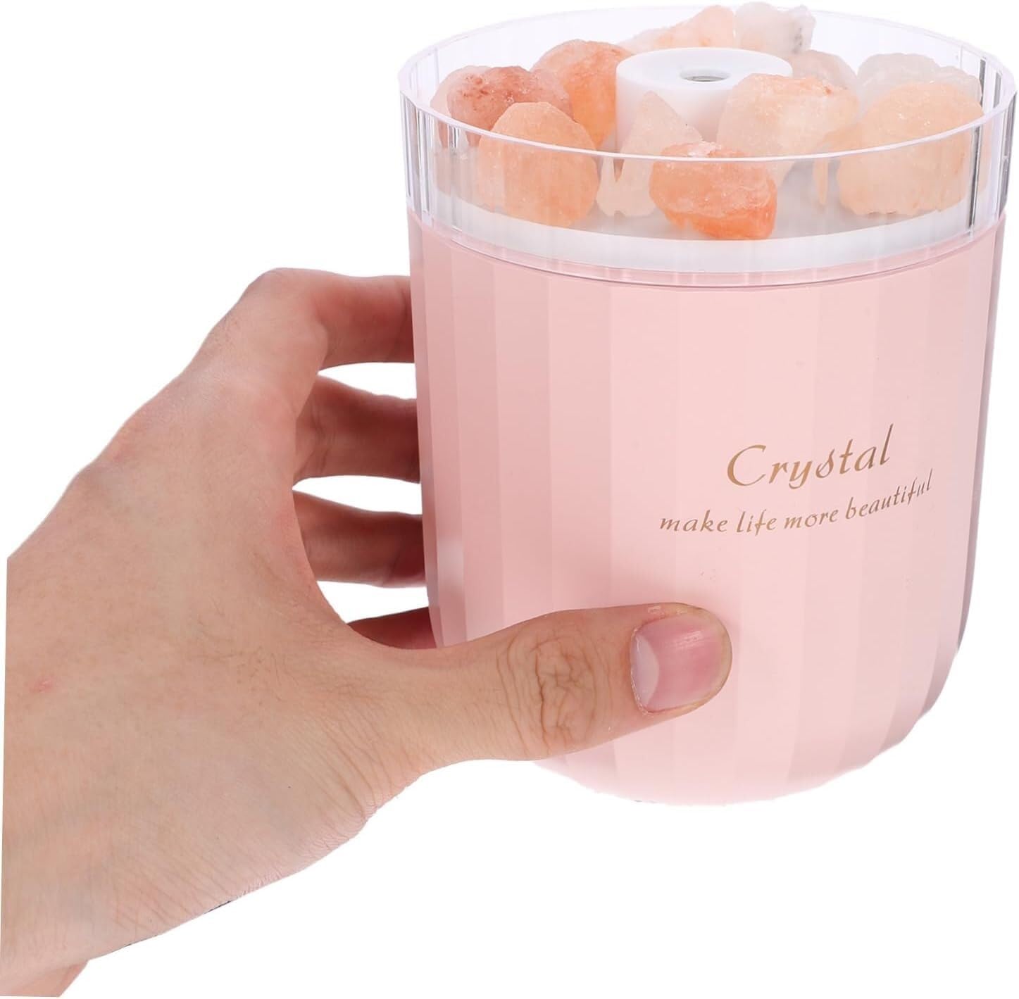 per Uso Domestico 1pc Umidificatore a Pietra di Sale Diffusori di Olio Essenziale Piccoli umidificatori di Olio Essenziale Diffusori di Olio Essenziale for la casa