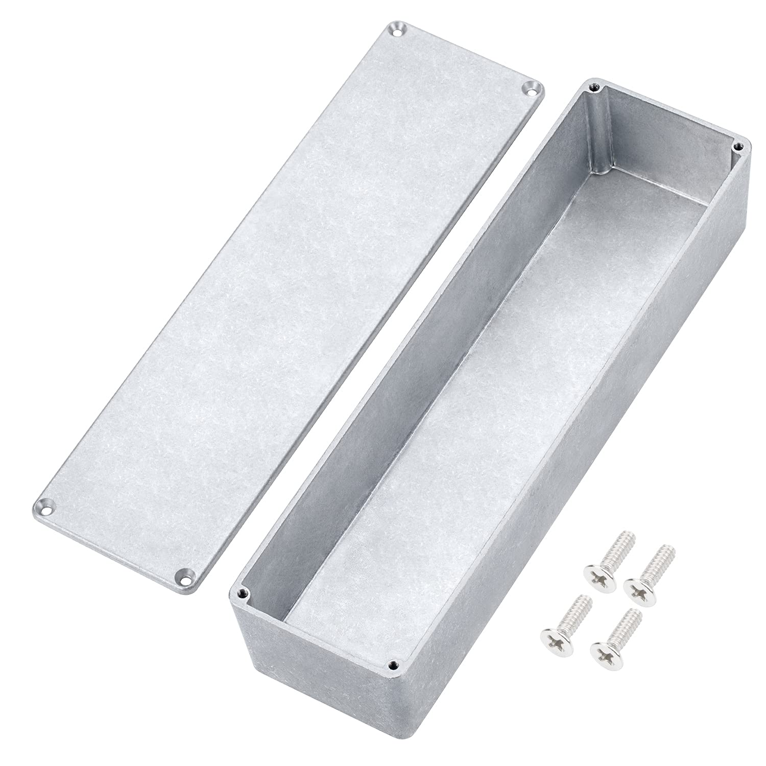 DaierTek 1032L Looper Guitar Pedal Enclosure Die-Cast Aluminum Effects Stomp Box Blank DIY 254x71x52.5mm
