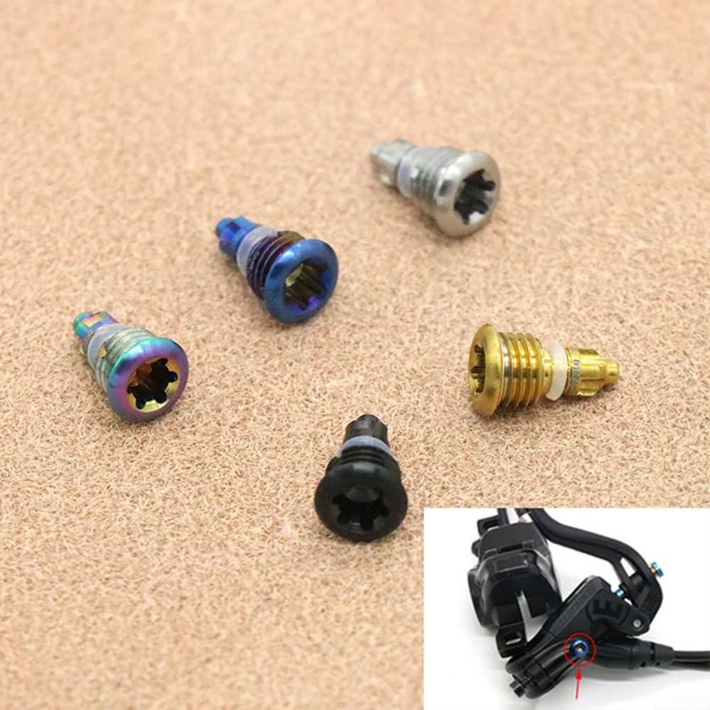 Viti Di Spurgo In Lega Per Freni Magura MT2/MT4/MT5/MT7/MT8 – 2 Pezzi Con O-ring – Bici