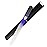 Bona Fide Beauty Glass Nail File with Hardcase, 1Piece Manicure Glass Fingernail Files in Black Cobalt. Made in The EU. Strong Reusable Nail Files