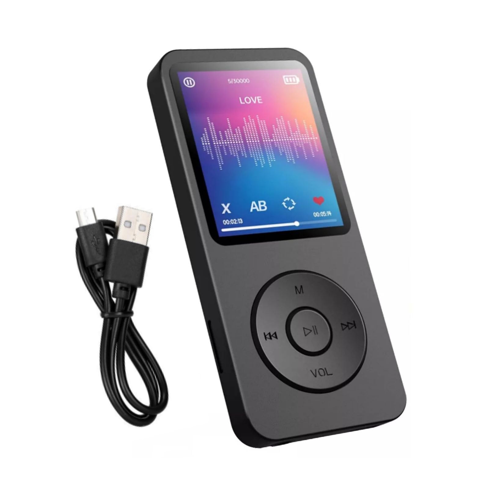 Portable MP4 MP3 Music Player with FM Radio for Sport Running with 1 8-inch High-Definition Color Screen