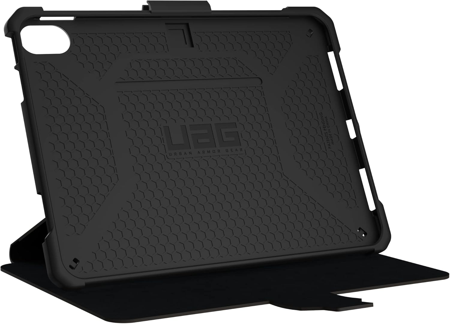 UAG Designed for iPad 10.9” 10th Gen 2022 Case Metropolis SE Black with Adjustable Stand and Pencil Holder Rugged Smooth Exterior Material Heavy Duty Protective Folio Cover by URBAN ARMOR GEAR