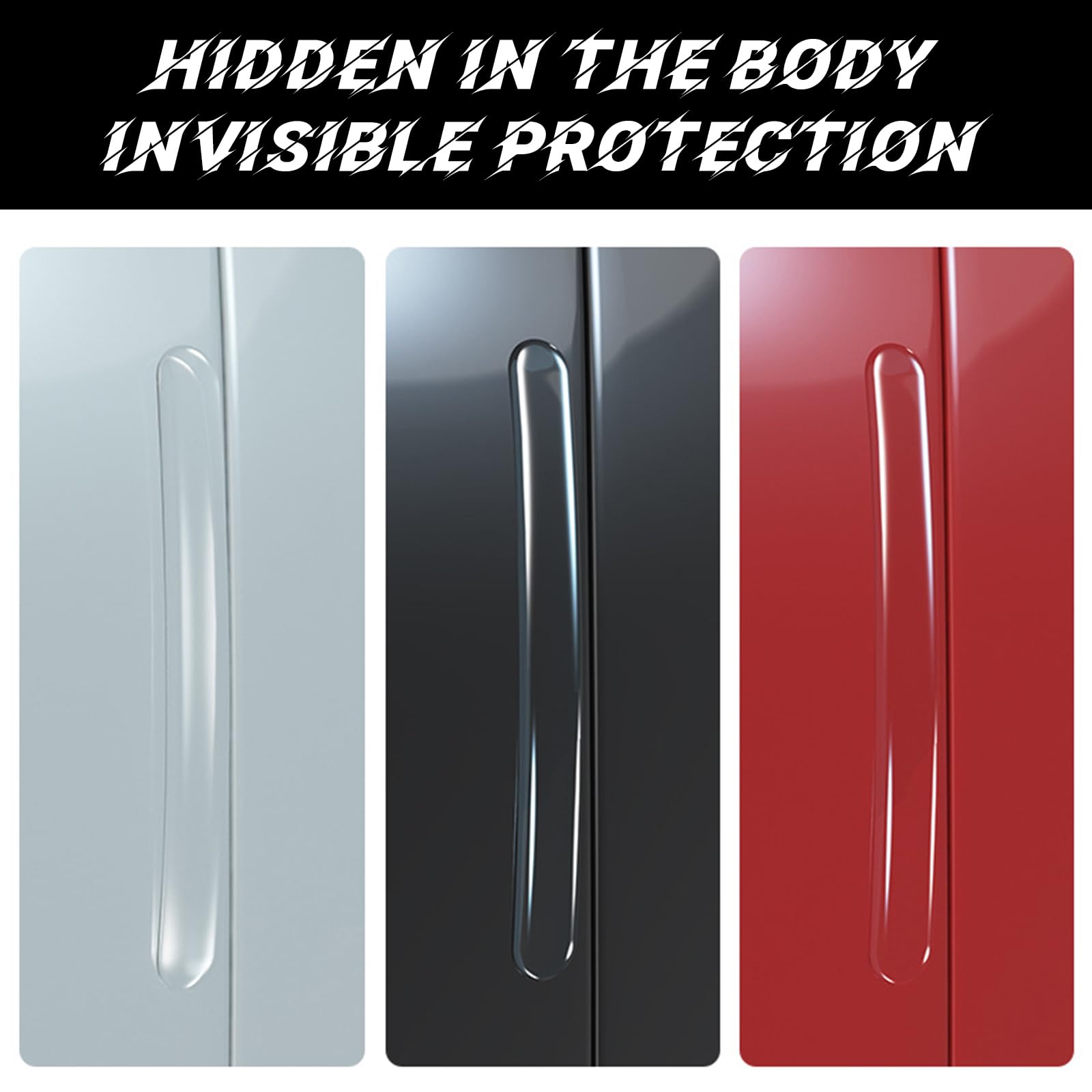 Protezioni Paracolpi Per Portiere Auto - 12 Pezzi In Gomma Nera, Anti Graffi E Urti - Foto 5