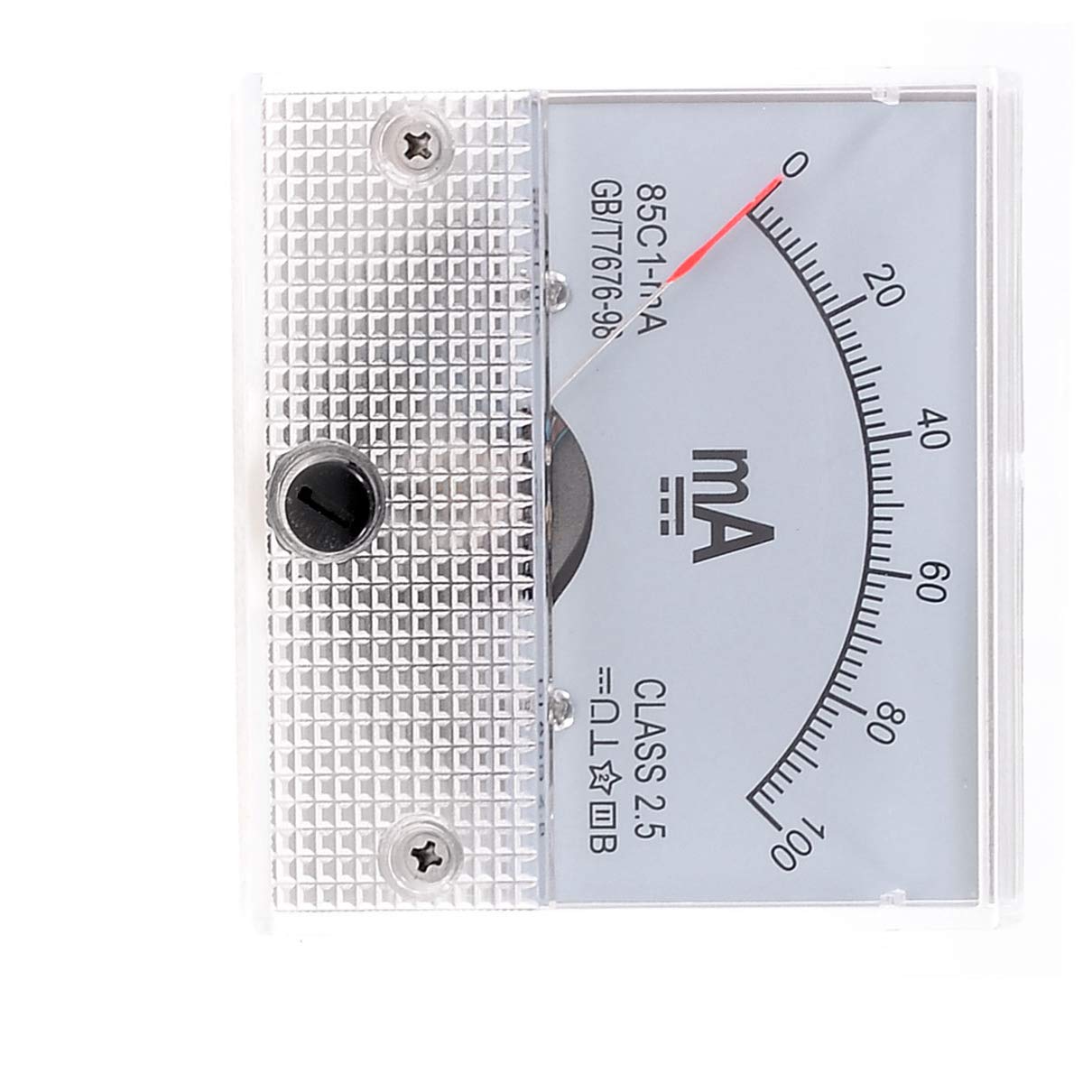 Aexit Class 2.5 Tools & Testers Accuracy DC 0-100mA Analog Current Meter Voltage Testers Ammeter 85C1-mA