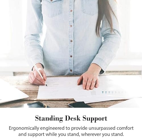 Miniatura 5 de WellnessMats Enrejado 34 pulgadas de poliuretano anti fatiga alfombra de piso  Comodidad acolchada y apoyo para el hogar cocina garaje oficina