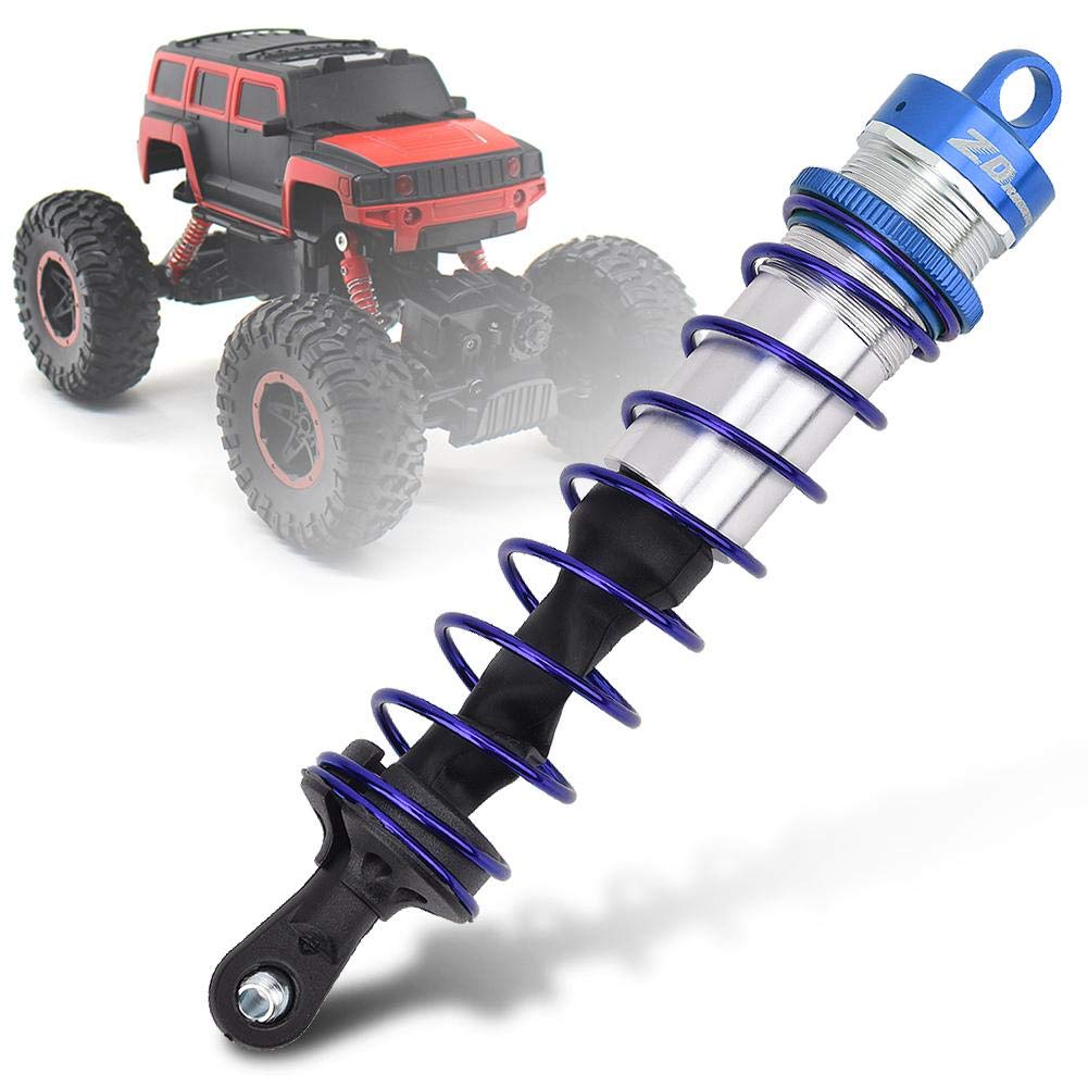 Dilwe 4 Stück RC Car Front Stoßdämpfer hinten, Metall Öldruck Einstellbarer Stoßdämpfer RC Upgrade Ersatzzubehör für 1/8 RC Car(B, ue)Modellauto-Zubehör