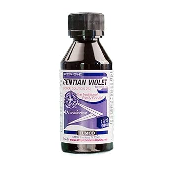 Amazon.com: GENTIAN VIOLET SOL 2% ***HUM Size: 2 OZ