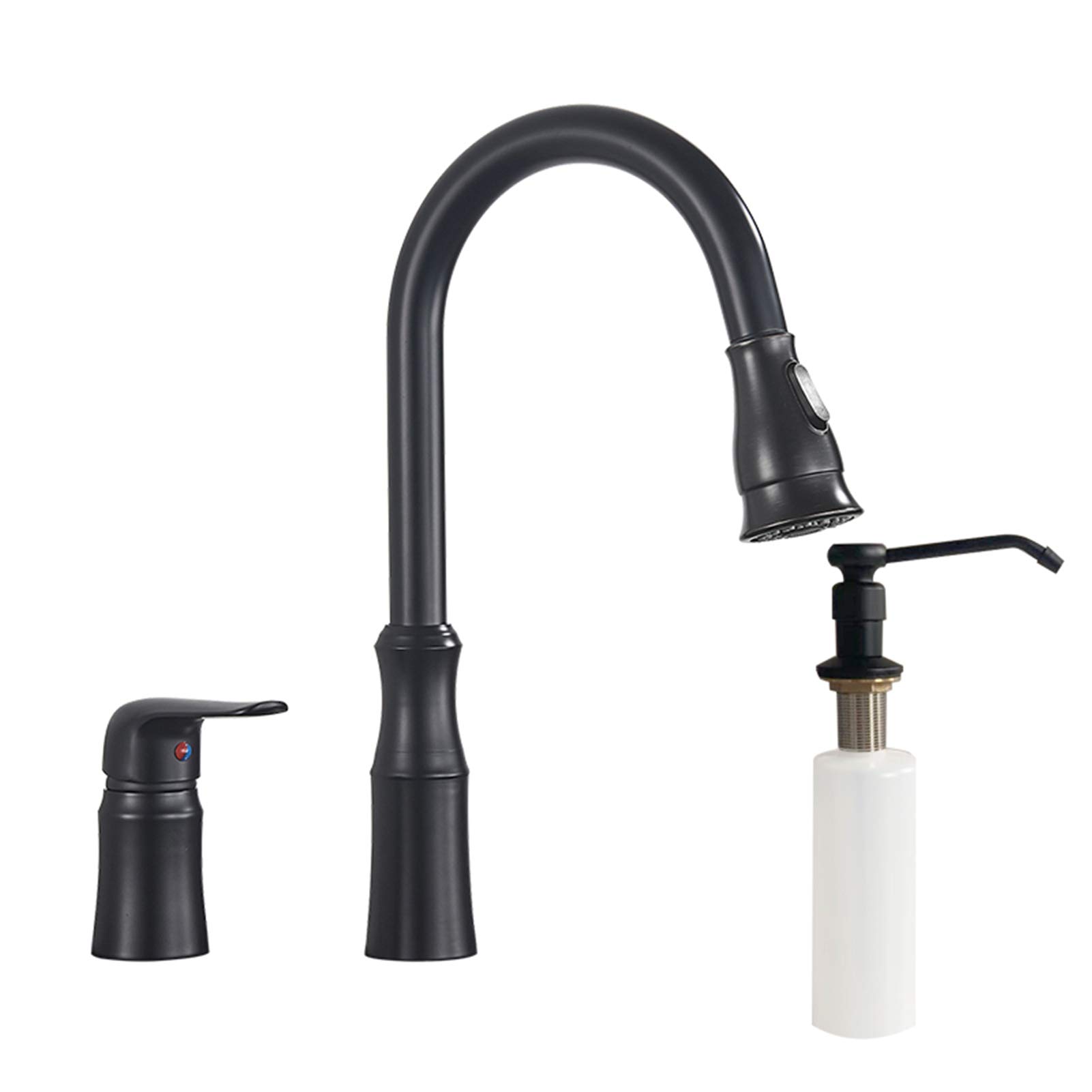 Robinet d'économie d'eau chaude et froide pivotant à 360° avec douchette