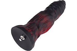 Hismith 8.45" Silicone Dildo, 7.15" insertable Length, max Width 2.55", min Width...