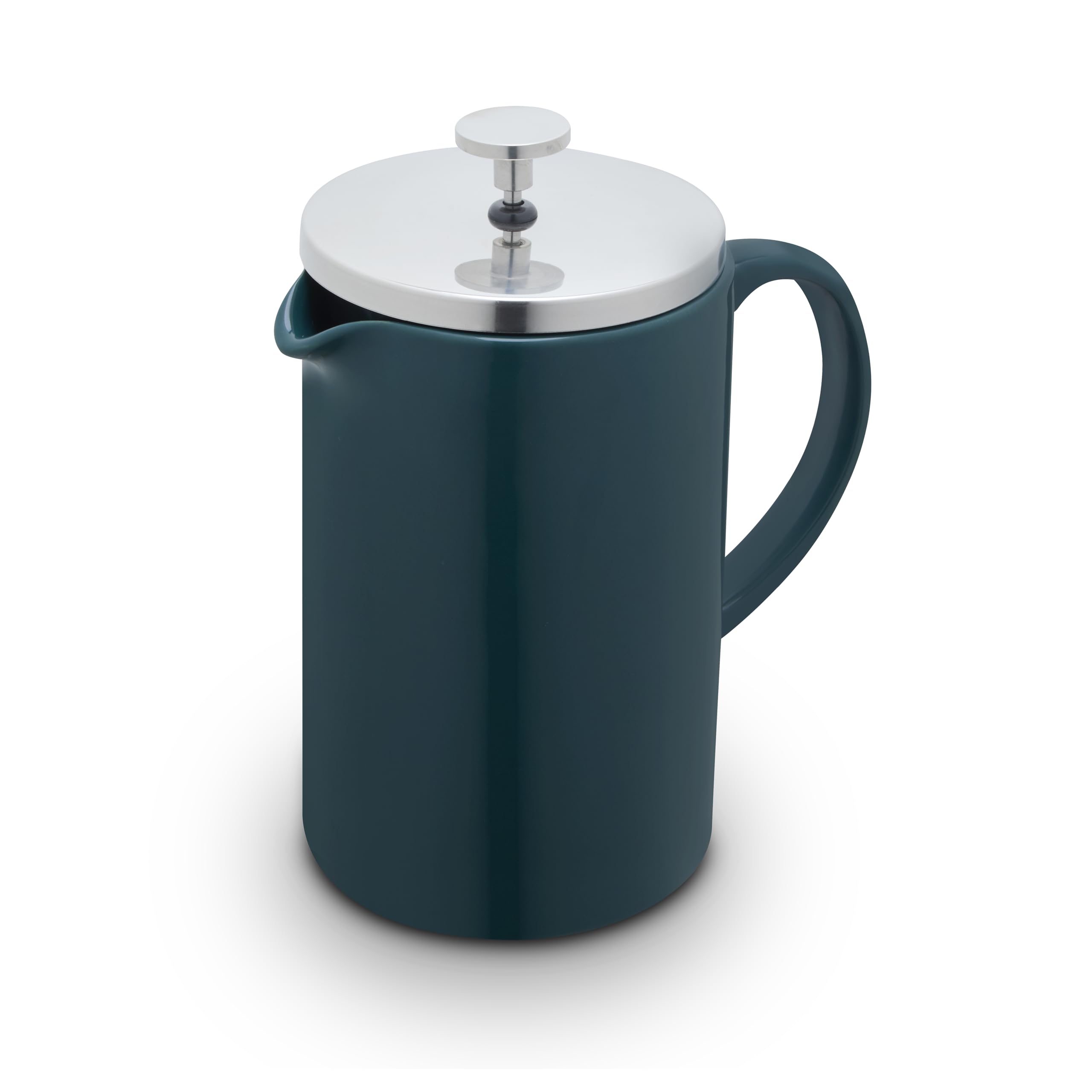 Barbary & Oak Nattura Ceramic Cafetiere French Press with Stainless Steel Plunger, 800ml, Serves 3-4 Cups, Dishwasher Safe, Agave BO865041AGV