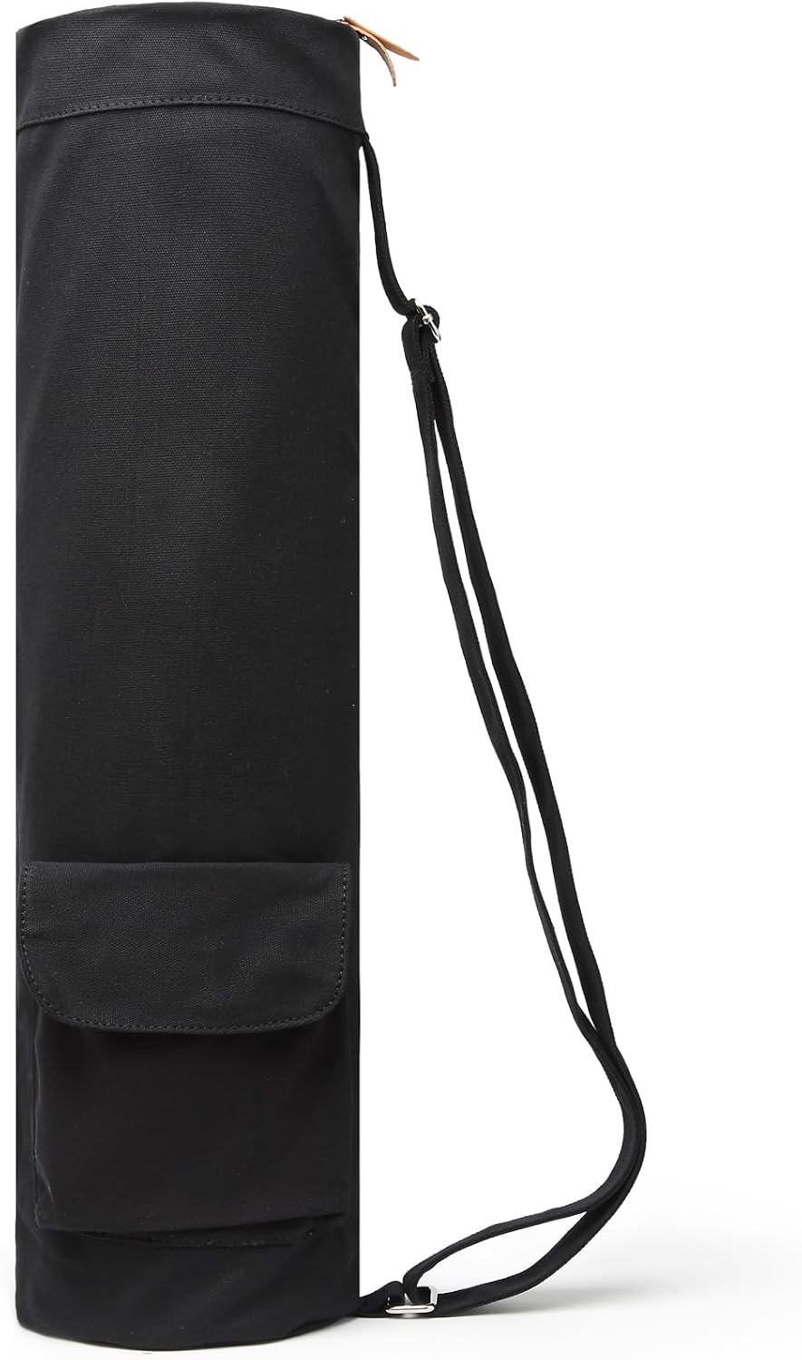 Yoga Mat Bag for Women & Men, Full-Zip Canvas Pilates Bag with Pockets image 2