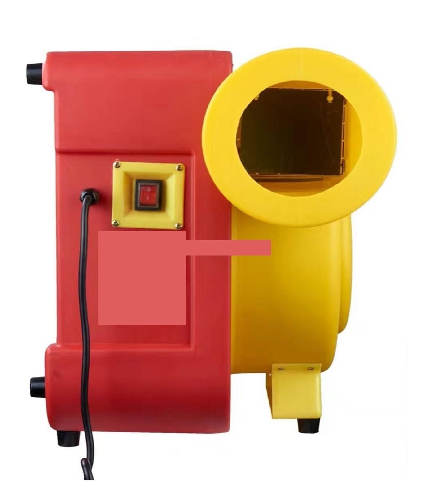 Ventilatore Centrifugo, 1100/1500W Piccolo ventilatore elettrico di scarico della polvere, ventilatore centrifugo modello gonfiabile, pompa dell'aeratore(1100W)