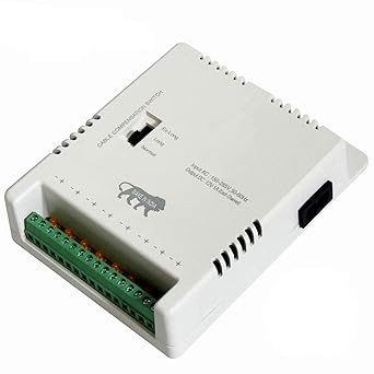 SR VISION 8 Channel SMPS for CCTV Output 150-285 V, Power Supply Adapter for up to CCTV Cameras Power Supply for Video Surveillance Camera System Channel AC100-240V Input for CCTV