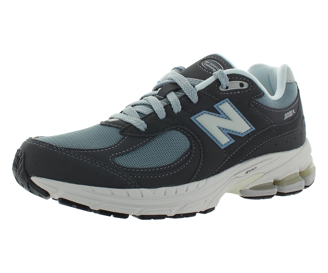 New Balance 2002 GS Girls Shoes Size 4, Color: Grey/Grey