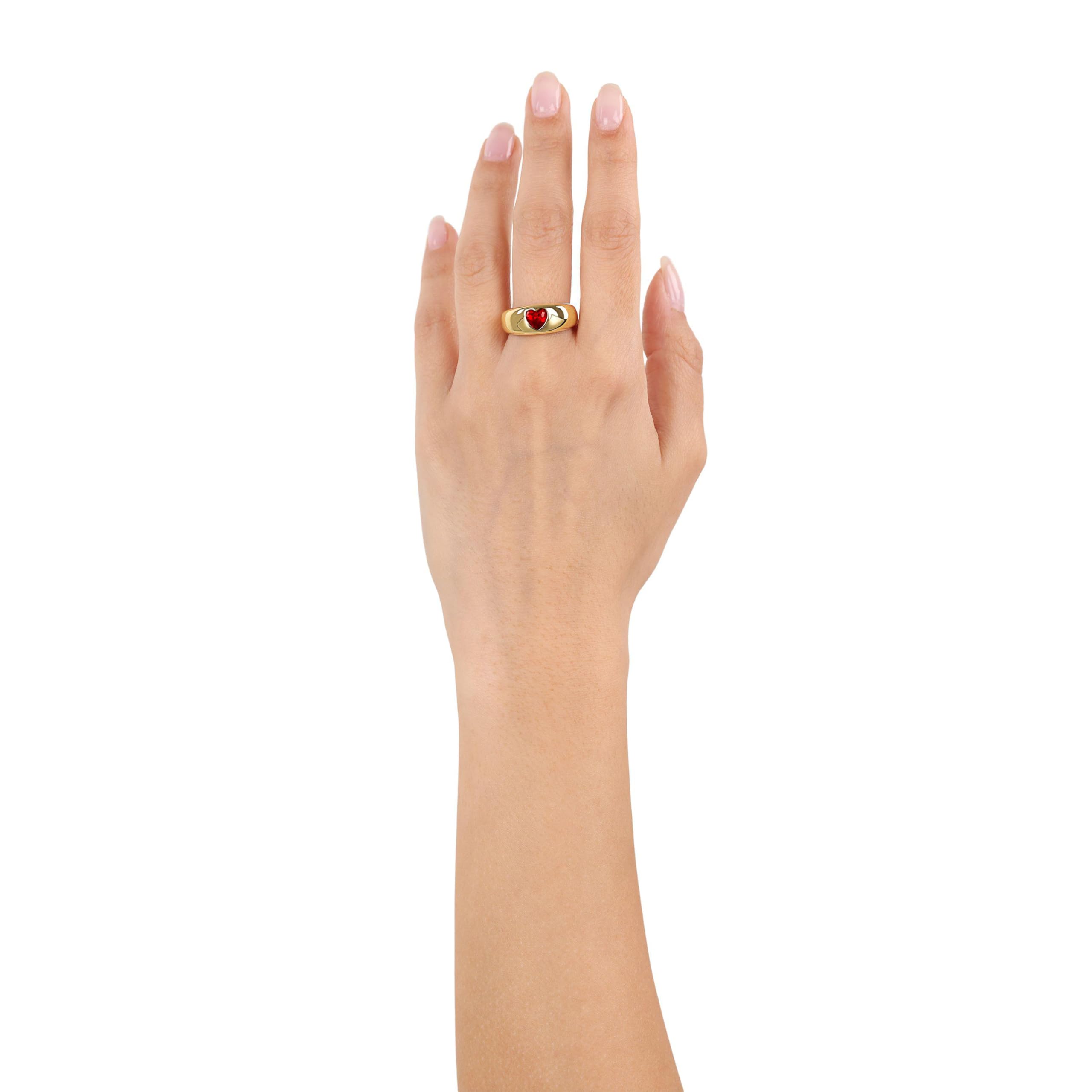 s.Oliver Ring für Damen, Edelstahl, mit Zirkonia, gold, Geschenkidee, kommt in Schmuck Geschenk Box, 2040611