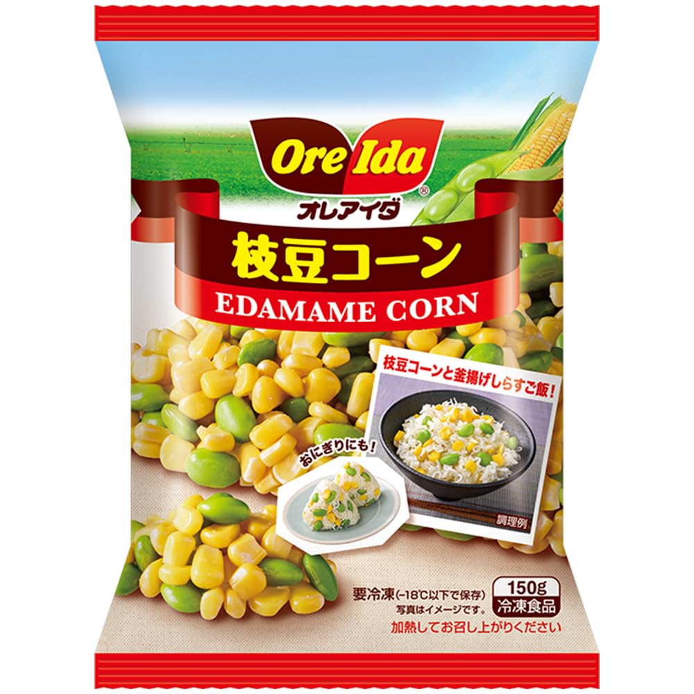 Amazon | [冷凍]ハインツ日本 枝豆コーン 150g×10袋 | オレアイダ
