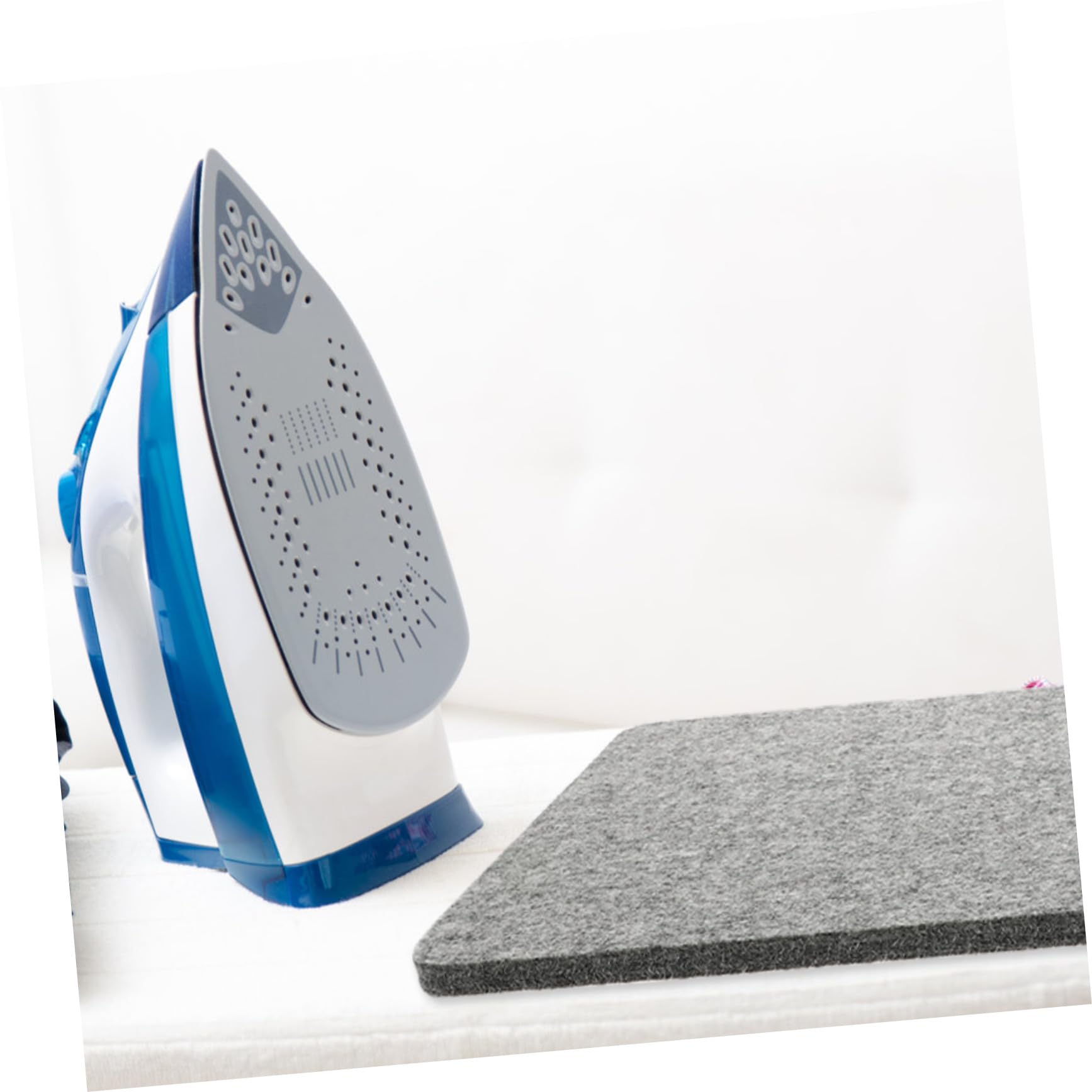 ULTECHNOVO Alfombrilla de Fieltro de Lana Resistente para Planchar Base Antiescaldad para Costuras y Bordado Accesorio Esencial para Prensado Hogar
