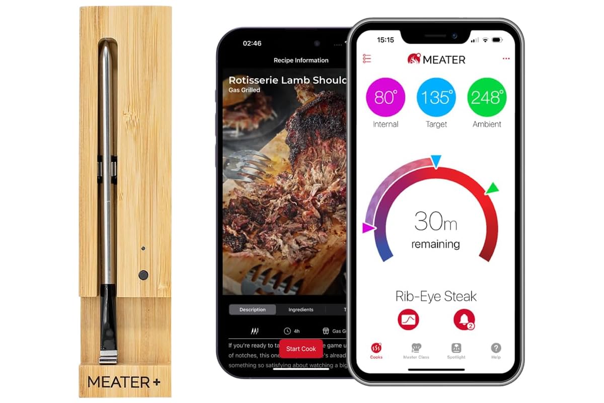 MEATER Plus Smart Meat Thermometer - Best gift for grill dads