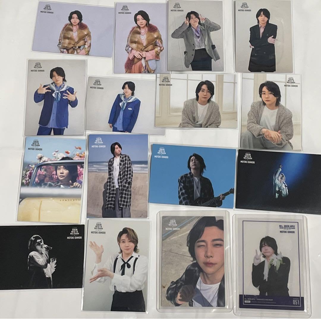 Amazon.co.jp: Mrs. GREEN APPLE ミセス ゼンジン フォトカ 大森元貴  