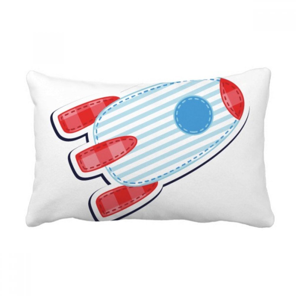 Coussin espace alien spacecraft grand format multicolore déco maison