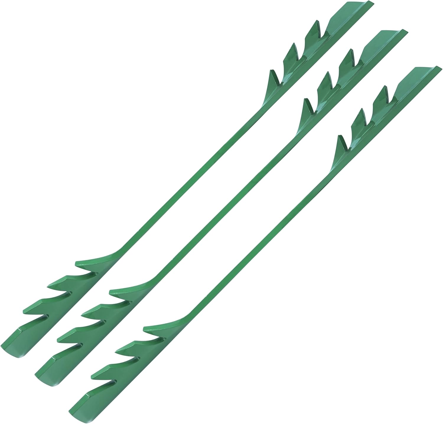 Caltric 54" Blades Compatible with Bad Boy Maverick 2016-2024 / Revolt 2019-2024 / CZT 2013-2015 / MZ Magnum 2013-2024 Gator