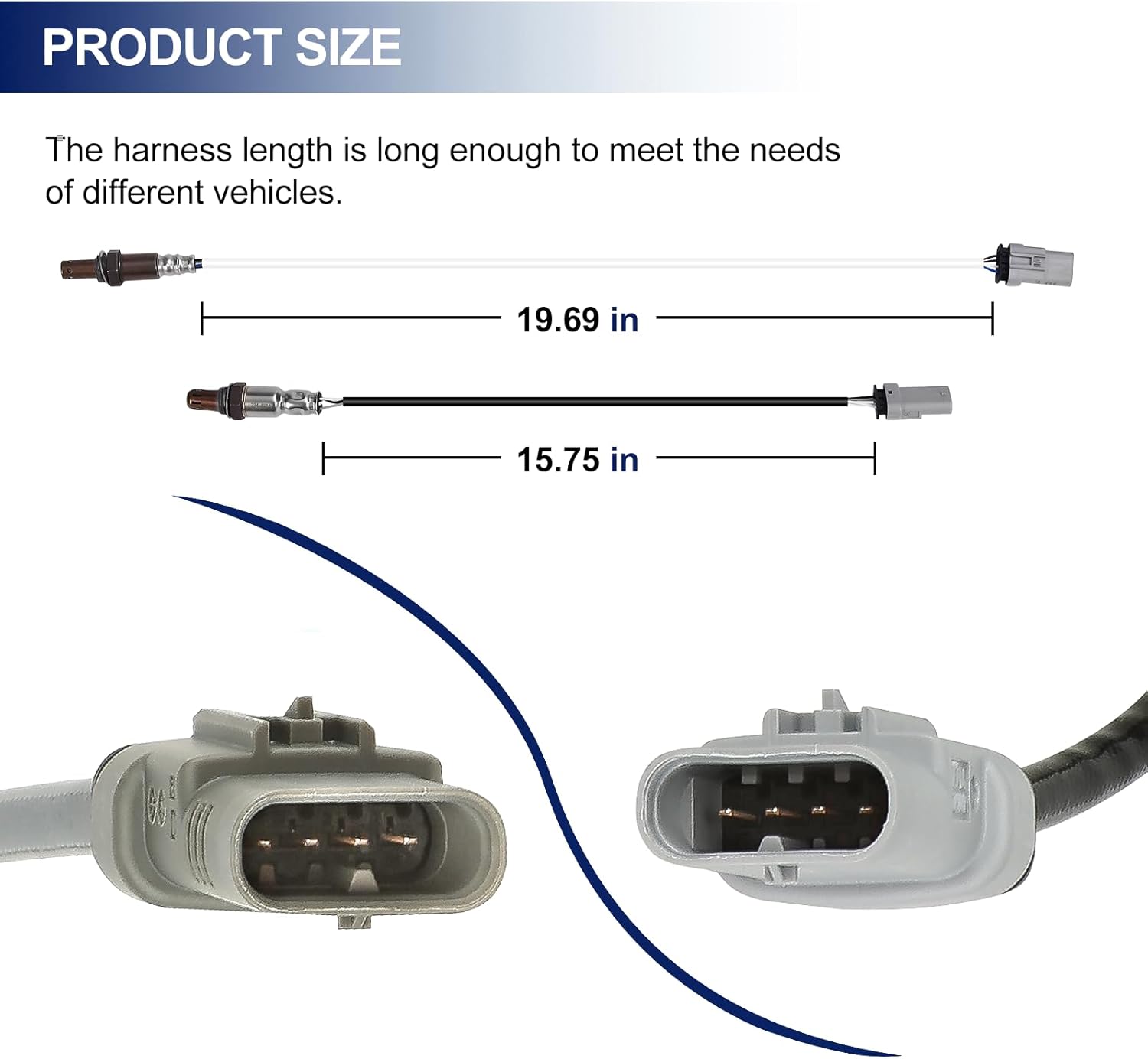 O2 Oxygen Sensor Upstream Downstream for Chevy Silverado 1500 Suburban Tahoe, for GMC Sierra 1500 Yukon XL 4.3L 5.3L 6.2L 2014-2018, Replace 234-4940 234-4974 4Pcs