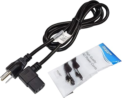 HQRP Cable de alimentación de CA para caminadora Horizon Fitness SC2250T TM606B, cinta de correr T100 TM629C, cable de red de cinta de correr