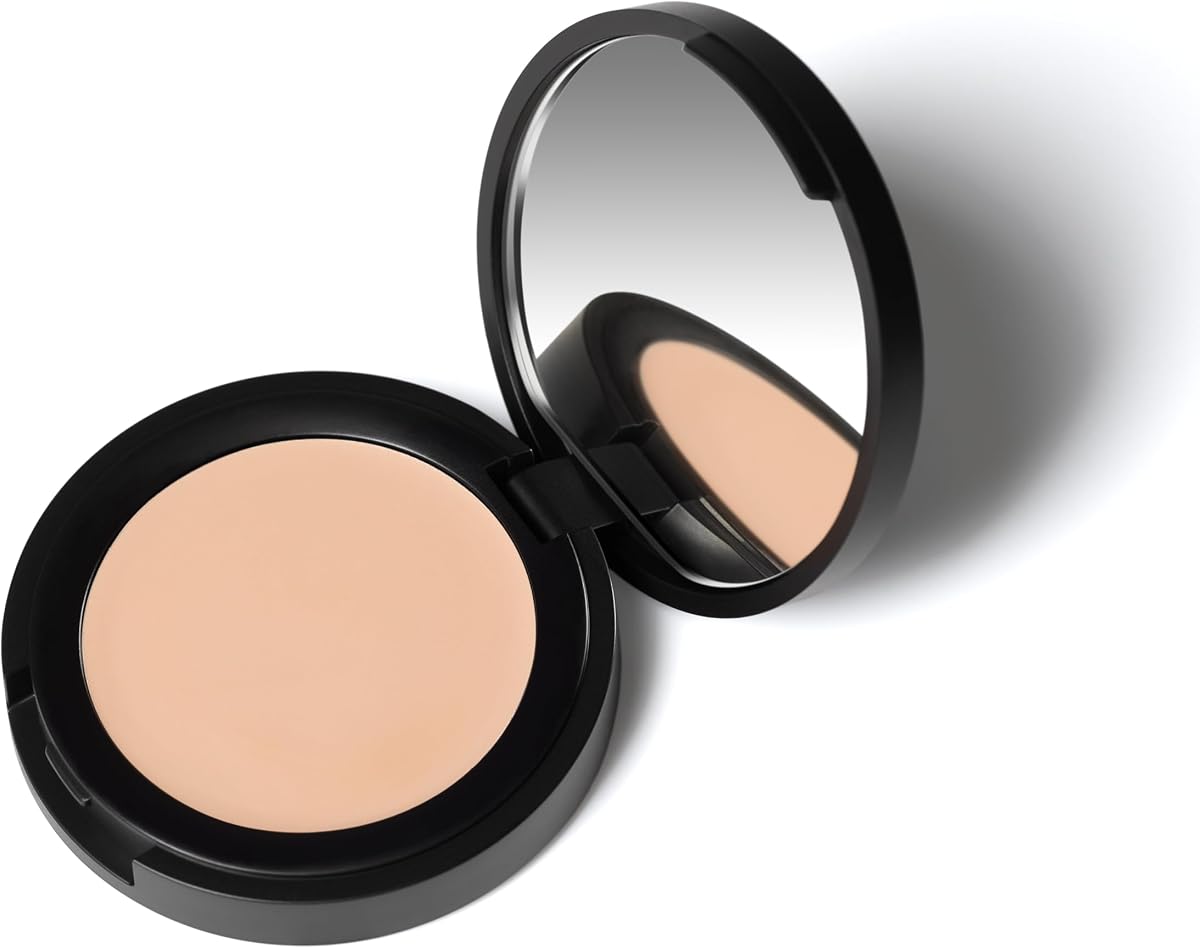 Harvest Natural Beauty- 100% Natural and Certified Organic Concealer - Color Adjusting and Skin Healing - Non-Toxic, Vegan and Cruelty Free- Camouflage Cream (Bare Naked)