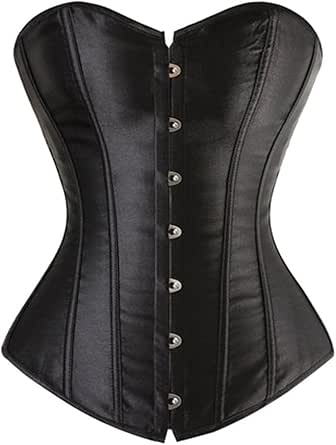 Damen Korsett-Oberteil - Überbrustkorsett Mit Knochen & Schnürung