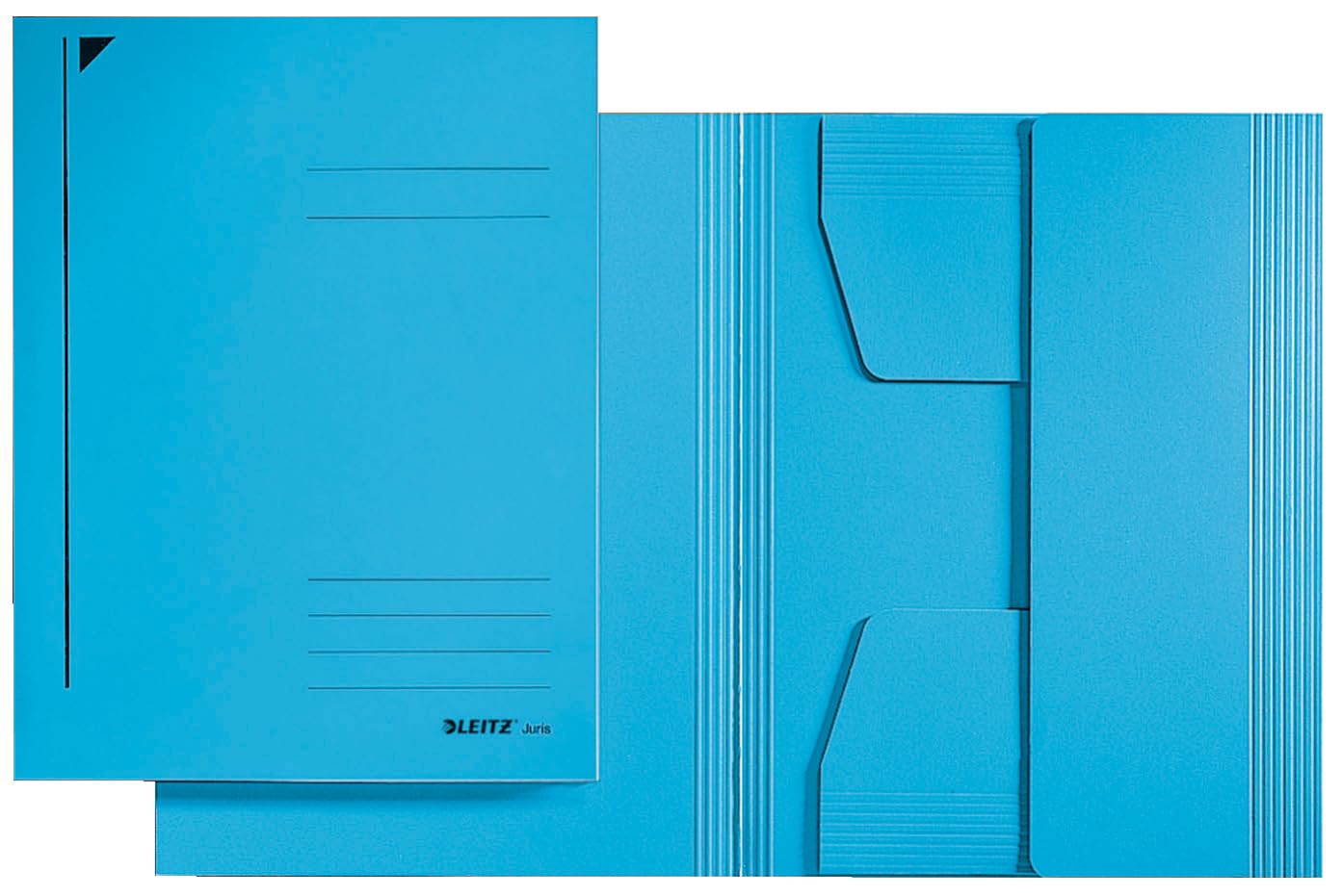 Leitz 39240099 Lot de 25 chemises A4 à 3 rabats Idéal pour le transport de documents Capacité env. 250 feuilles Couleurs assorties
