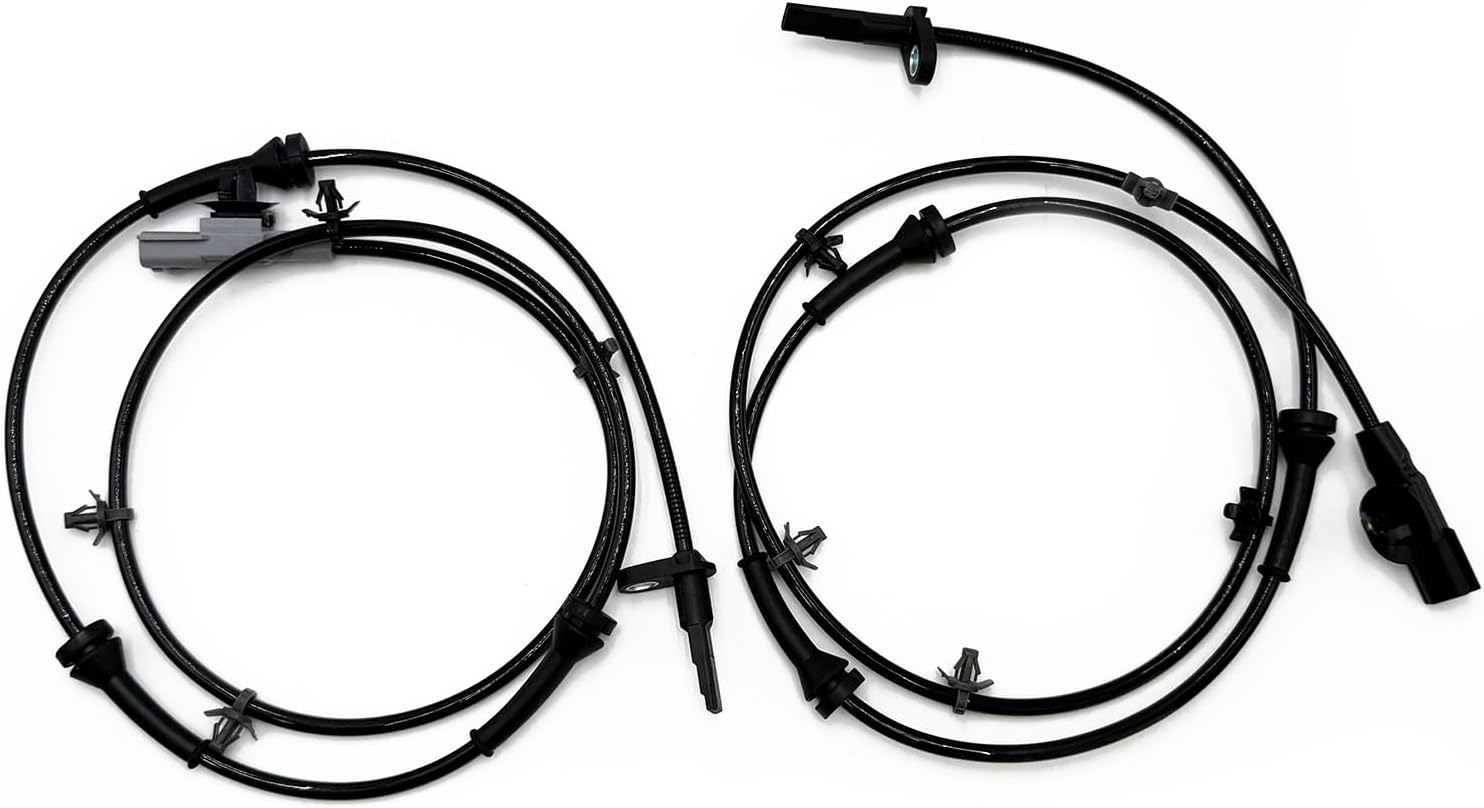 2Pcs Rear Left and Right ABS Wheel Speed Sensor Compatible with Nissan 2009-2014 Maxima 2009-2013 Altima L4 V6 2.5L 3.5L Replaces 47901-ZX70A 47901-9N00A 47900-ZX70A 47900-9N00A