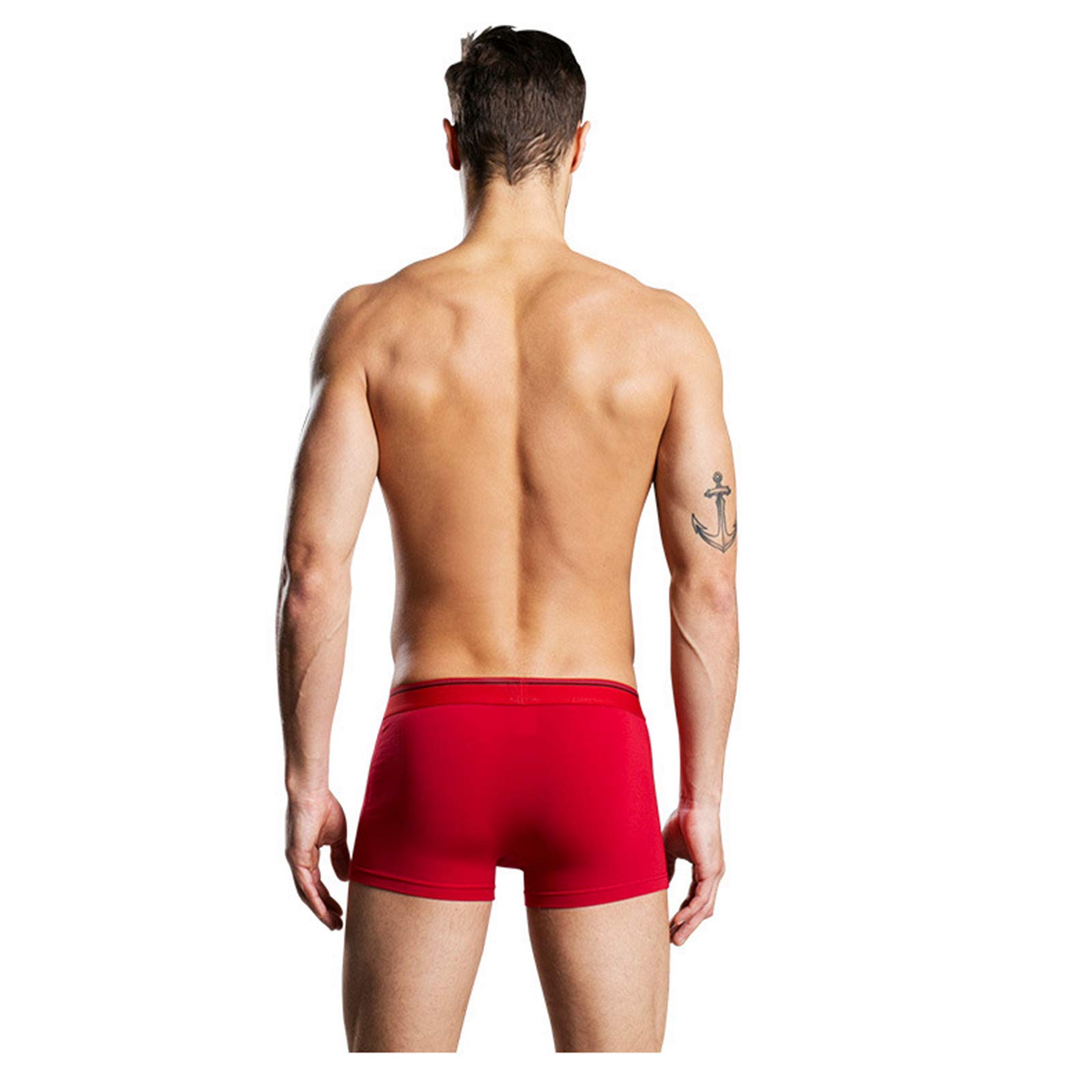 Uomo Pacco da 3 Cotone Elasticizzato Boxer Biancheria Intima - S to 7XL - Aperti Davanti/Chiudere Davanti