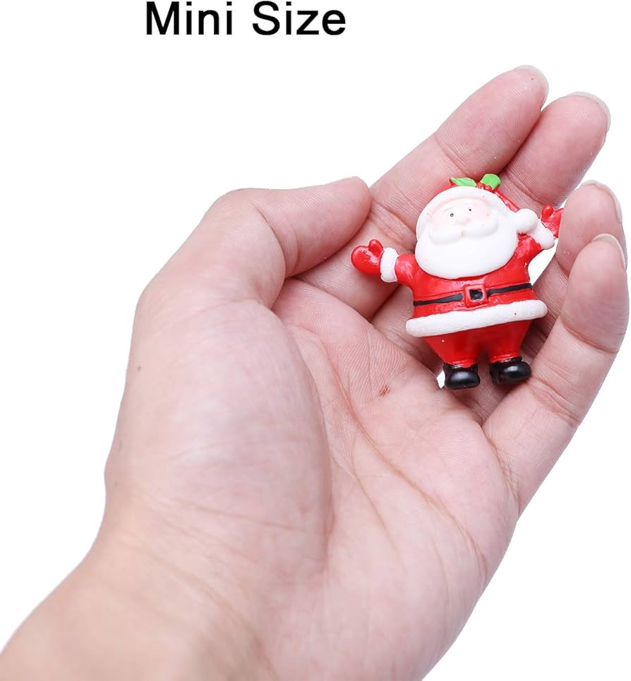 Amazon.co.jp: クリスマスミニチュアオーナメントキット 28個 ミニ