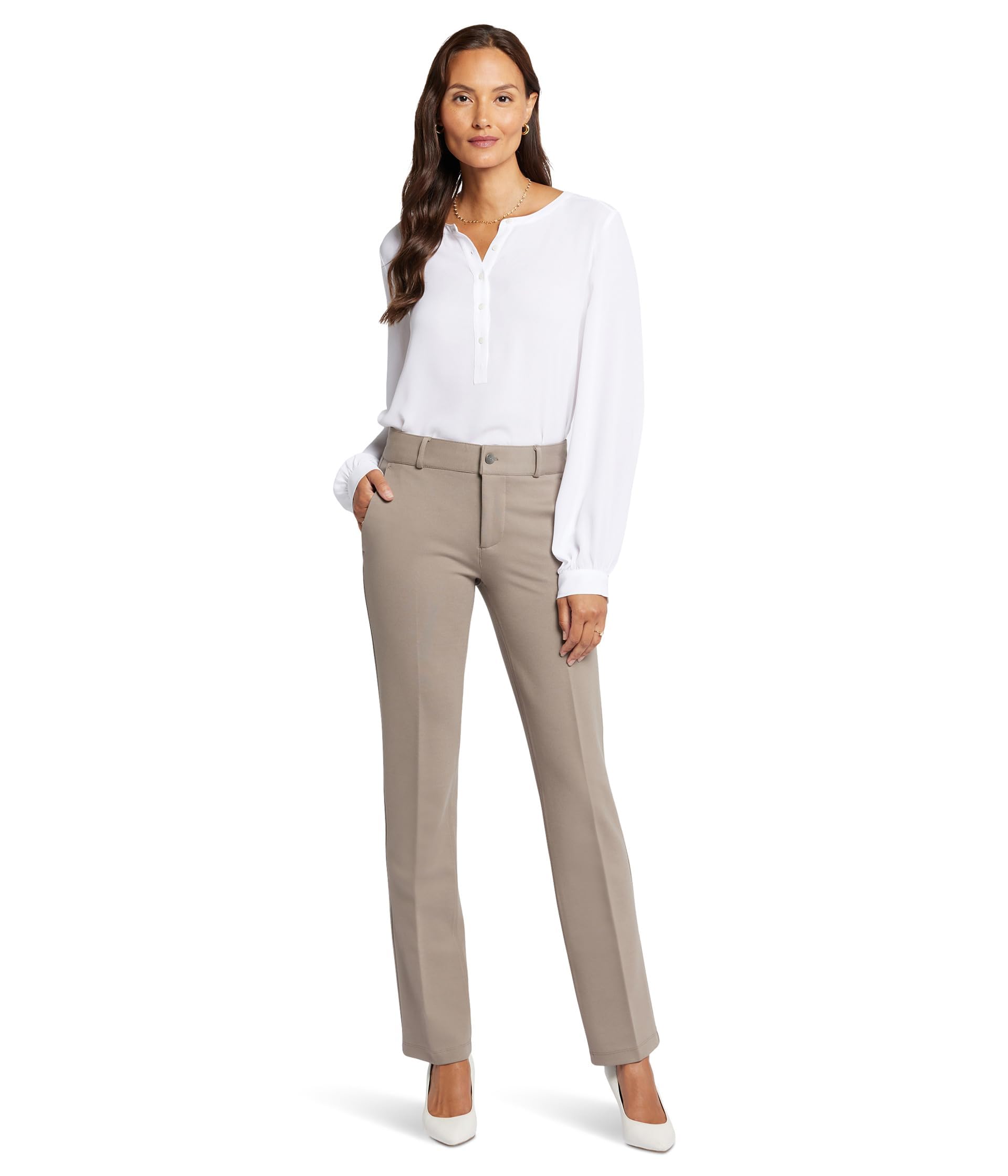 NYDJ Womens Classic Trouser Pants