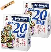 おみそしる Amazon | 神州一 味噌 お徳用20食 減塩 味噌汁3種のだし5種の具