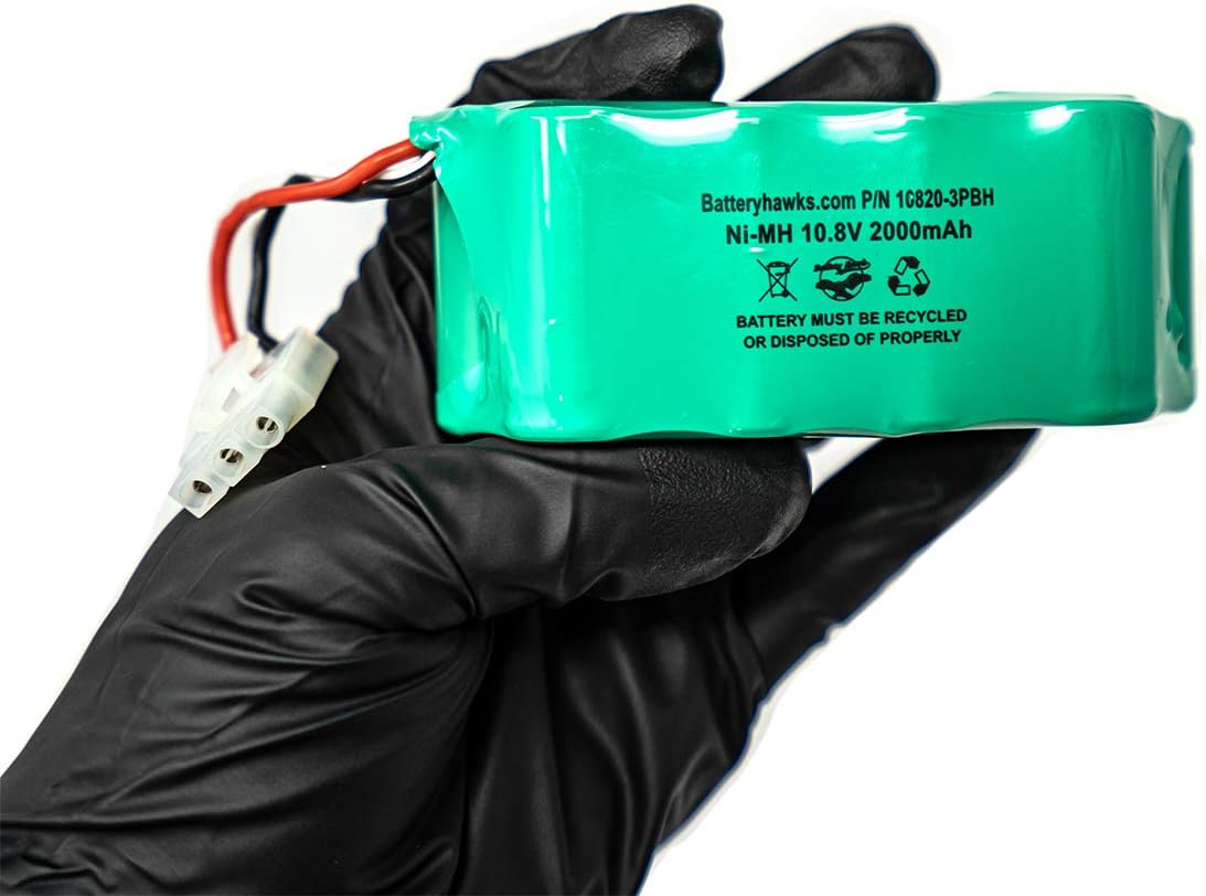 XBT1106N SV1110 Battery 10.8v 2000mAh Ni-MH SV1106N SV1110N SV11O6N SV116N Floor and Carpet Sweeper Replacement