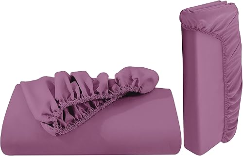 Vista 147 de IR Imperial Rooms Sábana bajera ajustable tamaño King – Sábanas bajeras de 16 pulgadas de profundidad de 16 pulgadas de microfibra suave premium