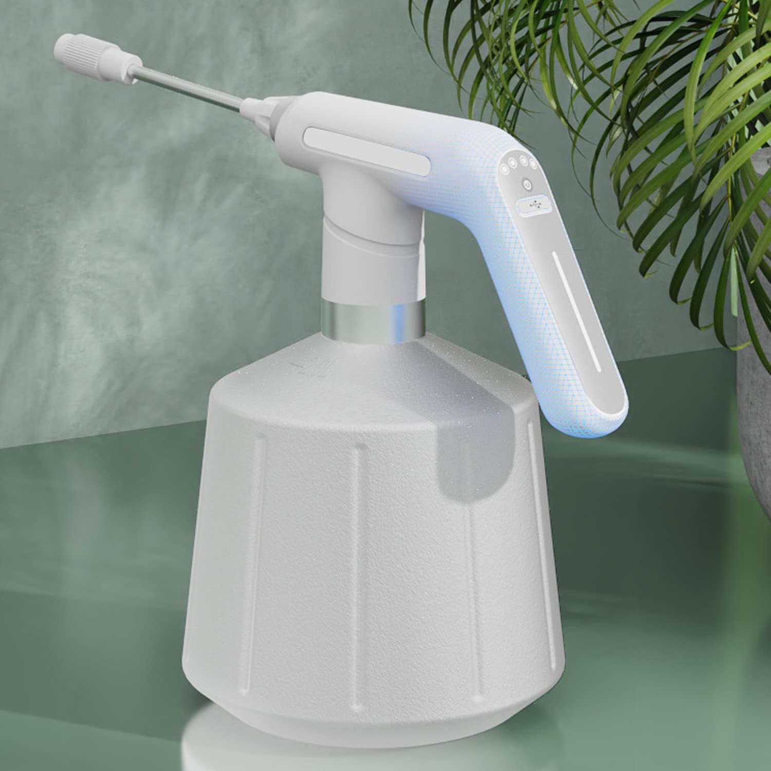 Desinfectante nebulizador, pistola desinfectante portátil inalámbrica con pantalla táctil recargable, ideal para uso doméstico, oficina y escuela, 2000 ml