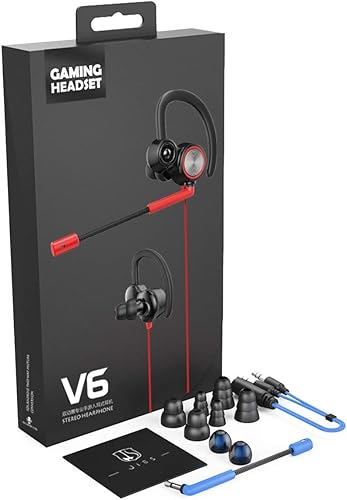 Tree-on-Life Gaming Headset Wired Vibration Giochi Cuffie con Microfono Stereo Bass Auricolari 3 5mm Plug Vivavoce Chiavi in-Ear Curvetta Tree-on-Life Gaming Headset Wired Vibration Giochi Cuffie con Microfono Stereo Bass Auricolari 3 5mm Plug Vivavoce Chiavi in-Ear Curvetta