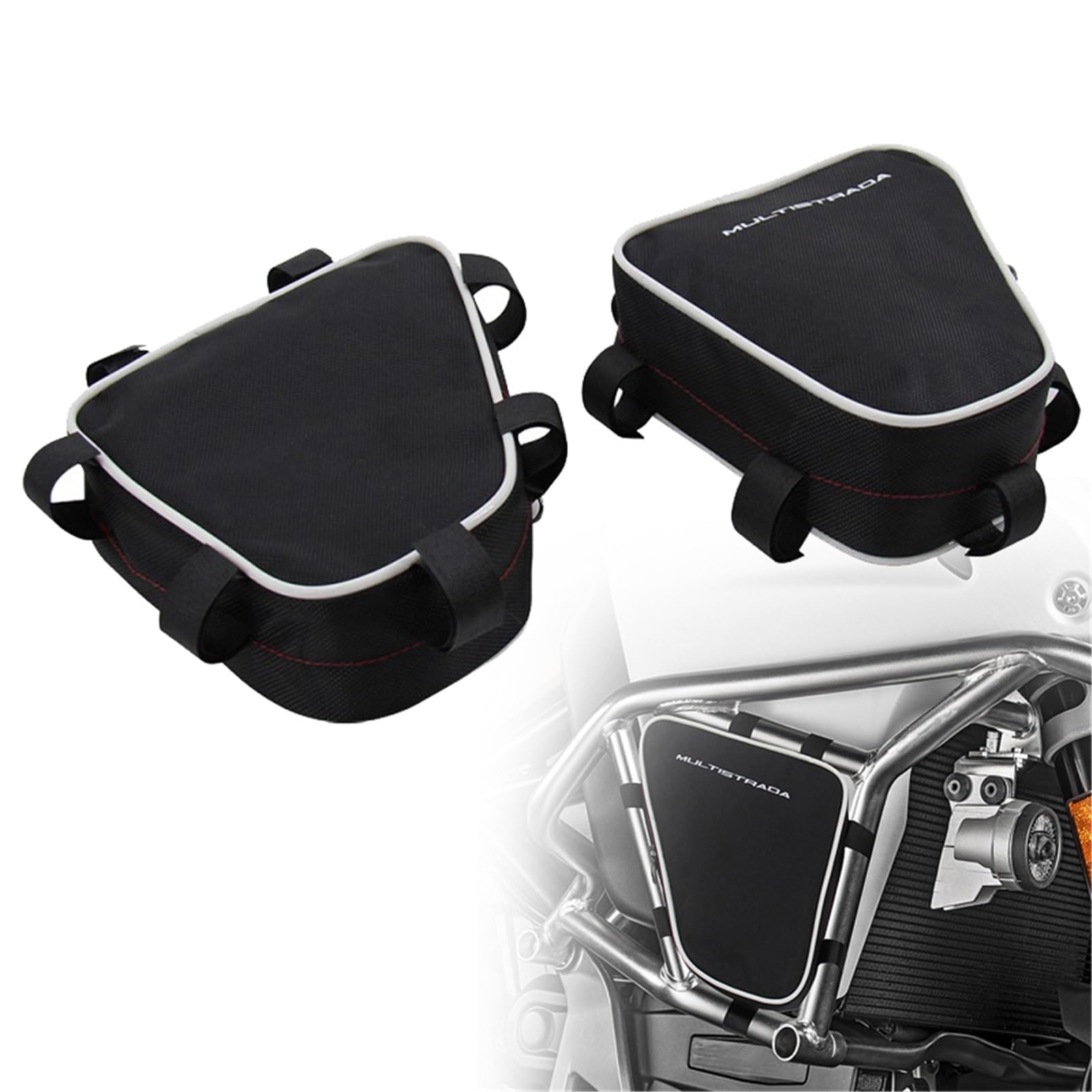Borsa Impermeabile Per Il Posizionamento Degli Attrezzi Di Riparazione E Protezione Del Telaio Della Moto Per Ducati Multistrada 1200 Multistrada1200