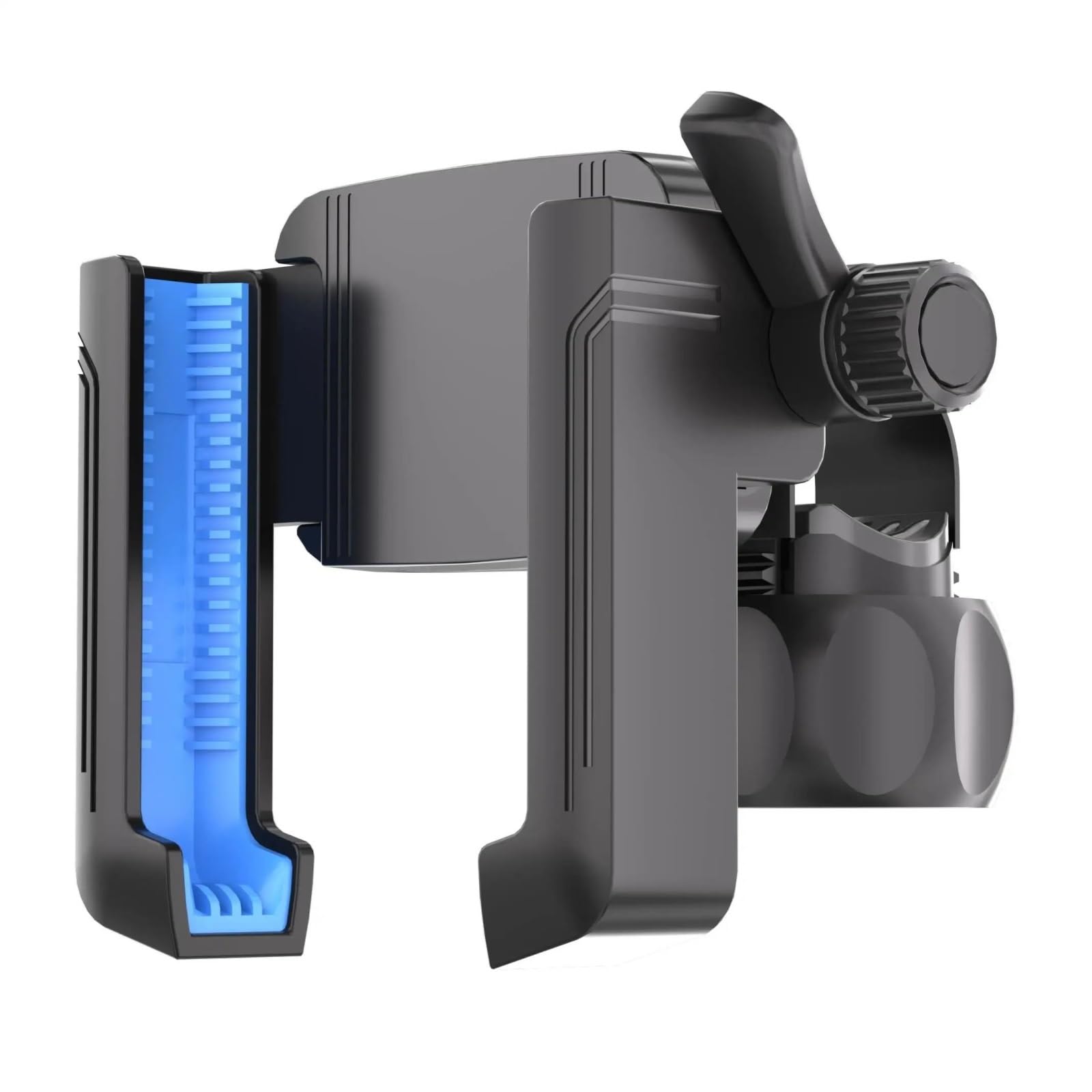 Tipo Manillar Bicicleta De Montaña Moto Soporte Teléfono GPS Móvil Giratorio 360° para 4-7.2 Pulgadas(Azul Oscuro)