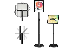 Premium Standing Sign Holder for Optimal Display