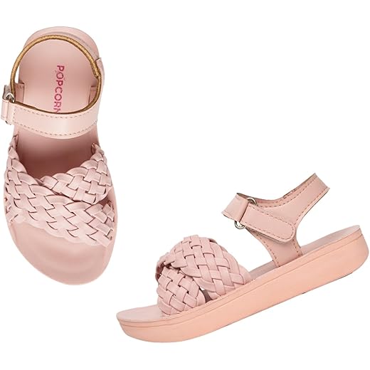 Girls Fashion Pink Sandals - 11 UK