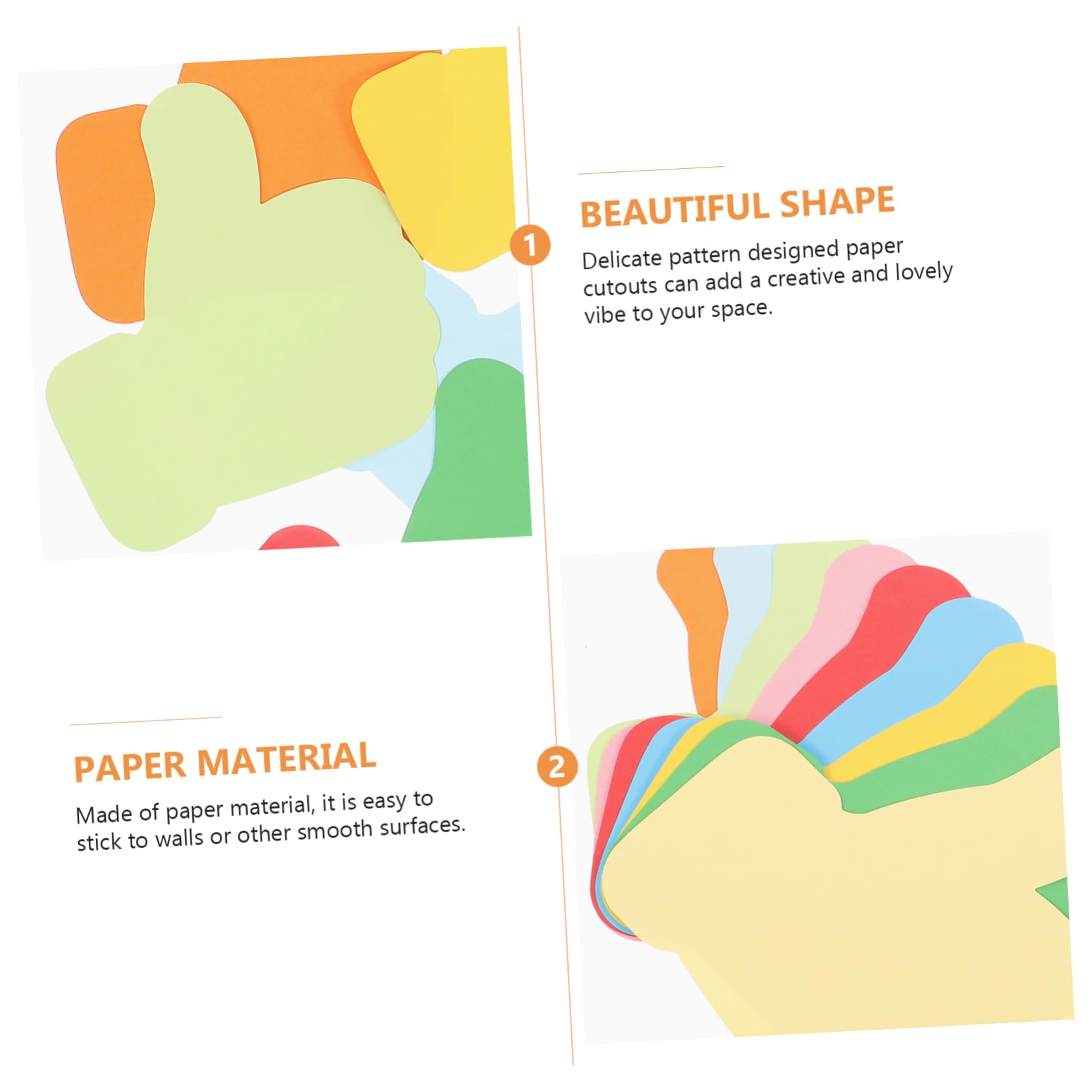 Homoyoyo Delicate Paper Cutouts Para Decoración De Aulas Manualidades Para Estudiantes Para Decorar Y Ventanas 54 Piezas X 4