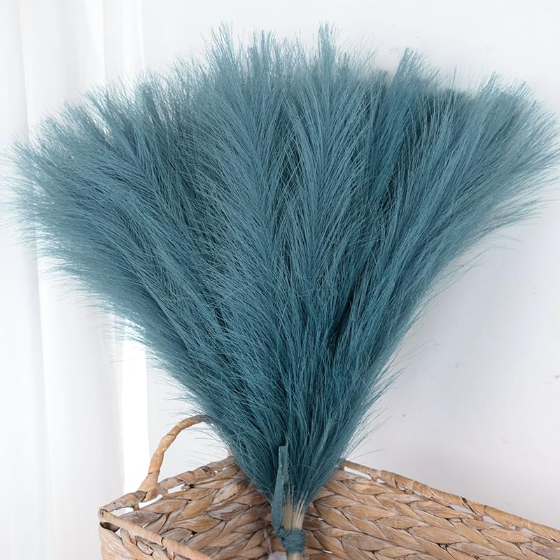 Ramo Artificial de Pasto Pampas Grande 15pcs miniatura 6