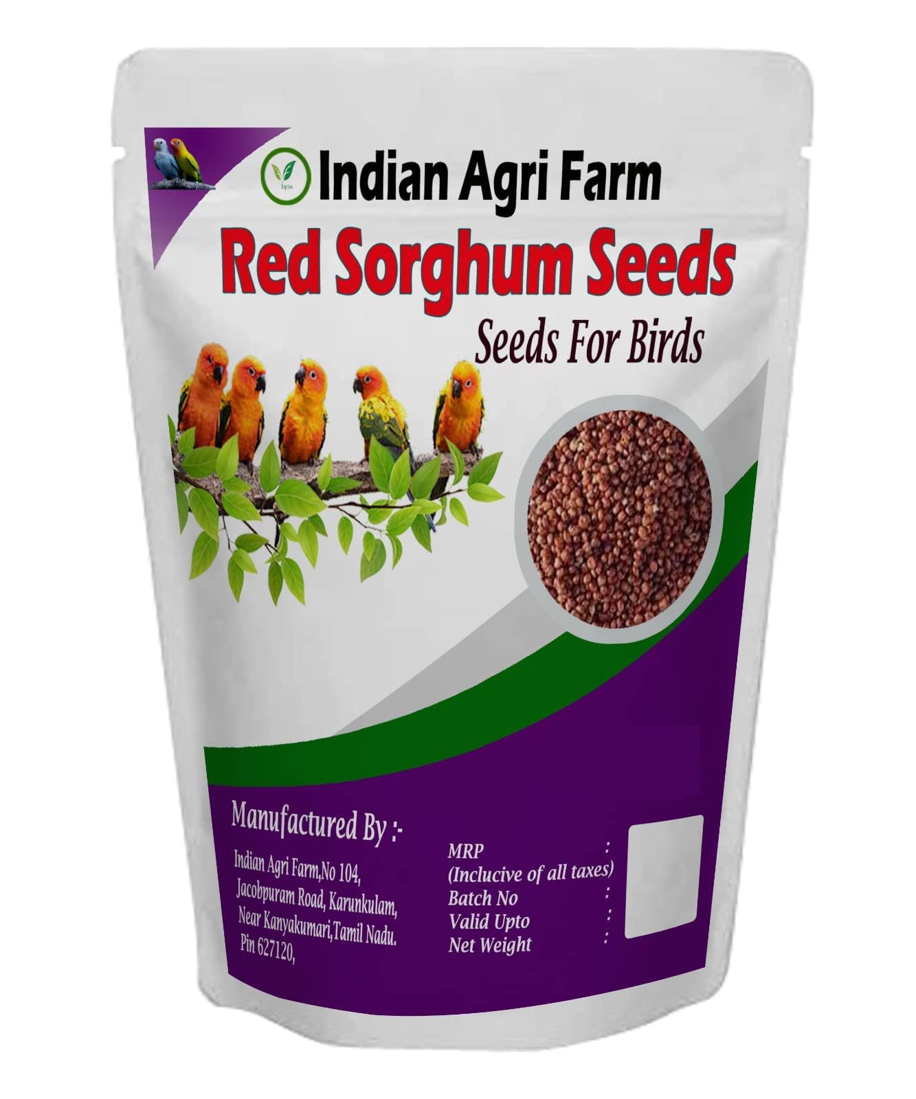 IAgriFarm Adult Red Sorghum Seed/Red Millet For Growth Seeds Birds Food For 1.8 Kg-Cocktails,Love Birds,Silver Finches,Munia,Parkeets,Parrot,Budgie,Dove,All Birds Food (B0C1NSQ574) Amazon Price History, Amazon Price Tracker