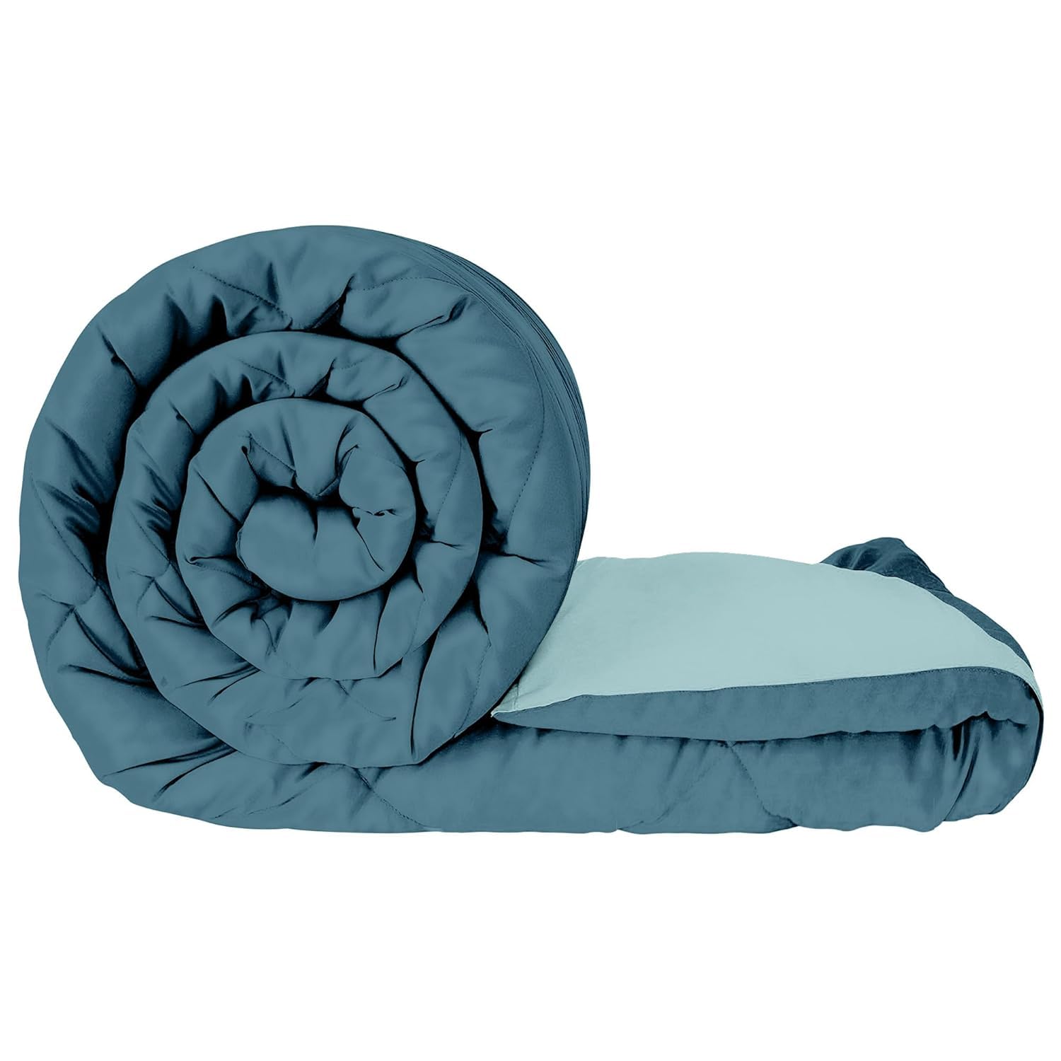 The Little Big Store 220 GSM Microfiber Reversible Comforter for King Size Double Bed | Dual-Sided Quilt Blanket for Winter | Lightweight All-Season AC Duvet | Soft Bedding Set for Home & Bedroom The Little Big Store 220 GSM Microfiber Reversible Comforter for King Size Double Bed | Dual-Sided Quilt Blanket for Winter | Lightweight All-Season AC Duvet | Soft Bedding Set for Home & Bedroom