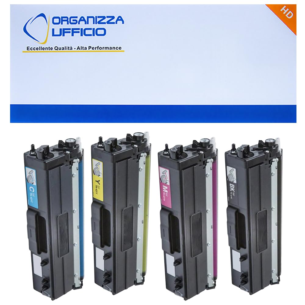 KIT 4 Toner TN-421/TN-423/TN-426 Compatibili Per Brother DCP-L8410CDN DCP-L8410CDW HL-L8260CDW HL-L8360CDW MFC-L8900CDW MFC-L8690CDW.